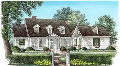 Spacious Cape Cod Home Plan