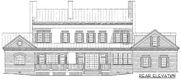 Plan 32461WP: Magnificent Estate Home Plan - Image #17 - Southern, Southern Traditional, Traditional