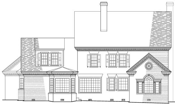 Plan 32475WP: Colonial with Open Floor Plam - Image #5 - Colonial, Traditional