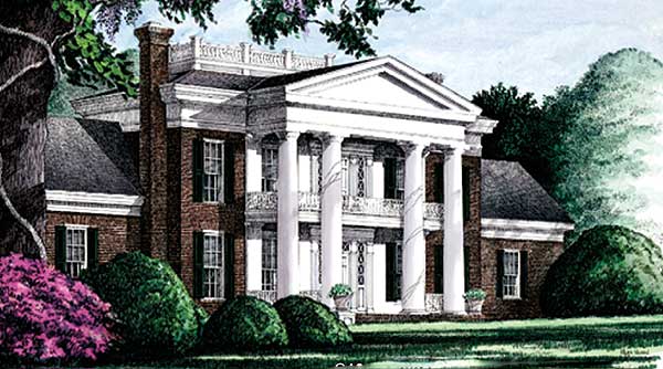 Plan 32480WP: Southern Belle - Image #6 - New Orleans, Southern, Southern Traditional, Traditional