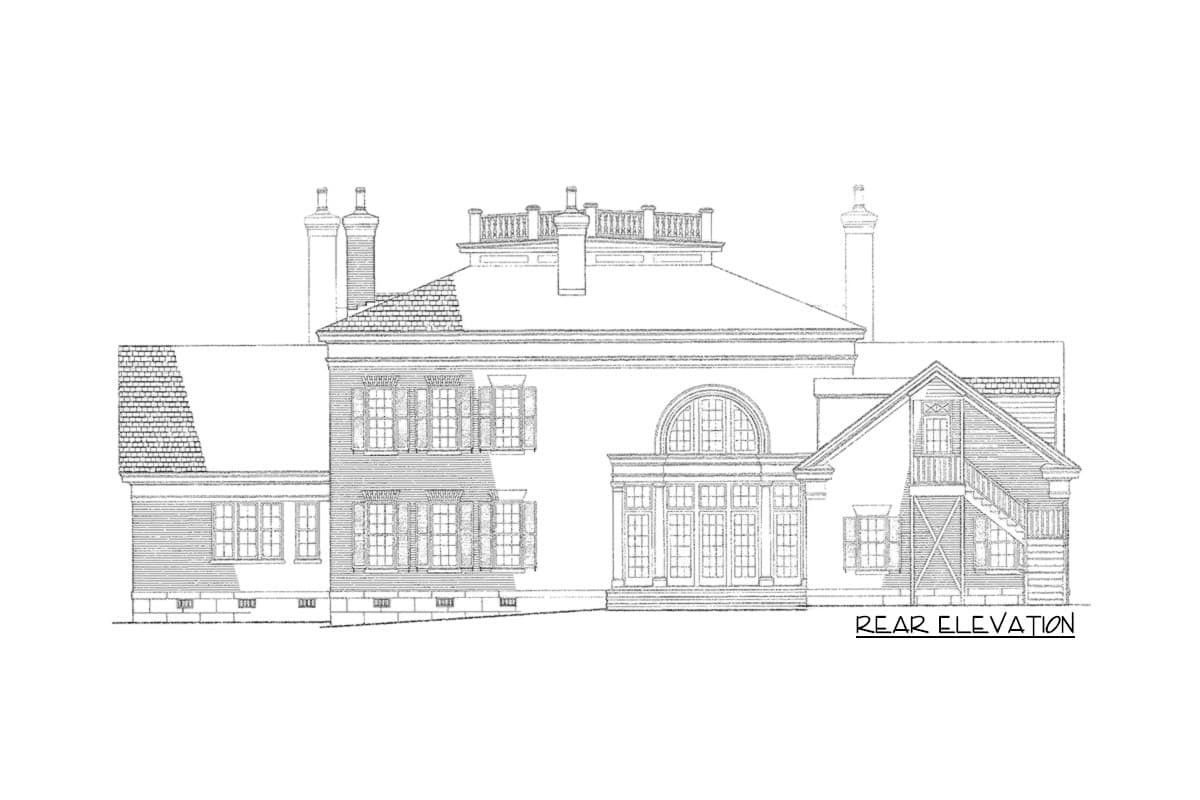 Plan 32480WP: Southern Belle - Image #7 - New Orleans, Southern, Southern Traditional, Traditional