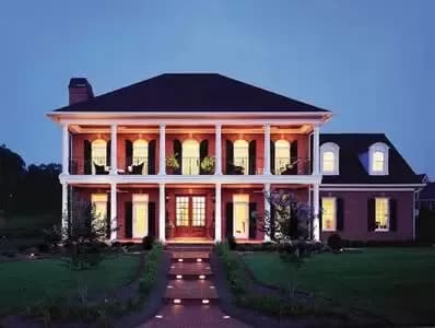Delightful Stacked Porches