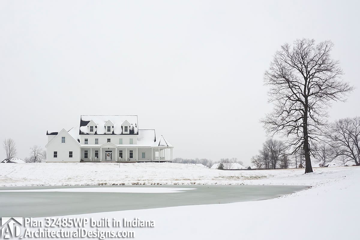 Plan 32485WP: Elegant Country Home Plan - Image #4 - Country, Farmhouse, Traditional