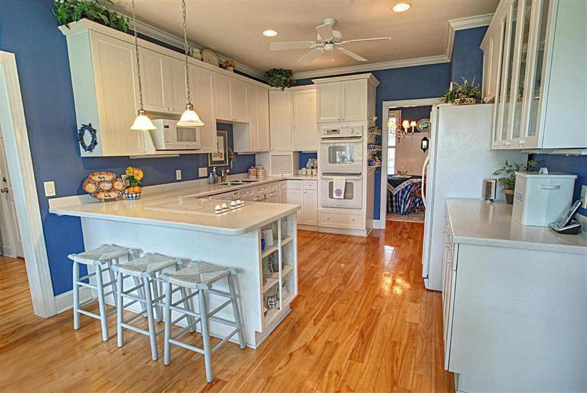 Plan 32489WP: Three Bedroom House Plan With Porches In Front and Back - Image #8 - Country, Southern