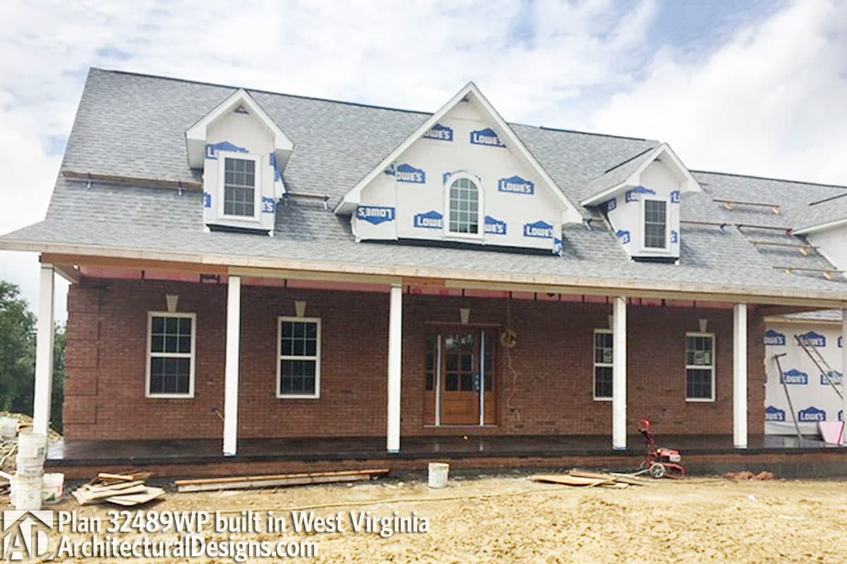 build gallery item - House Plan 32489WP Built On a Walkout Basement in West Virginia