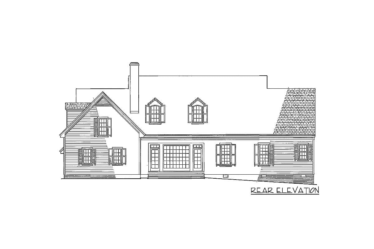 Plan 32490WP: Country Living - Image #12 - Country, Southern