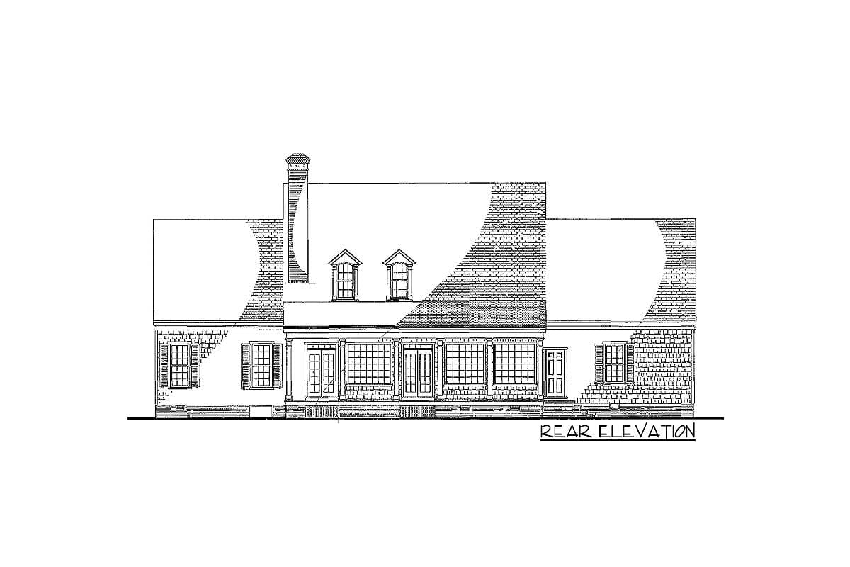 Plan 32491WP: Graceful Appearances - Image #7 - Country, Southern, Traditional