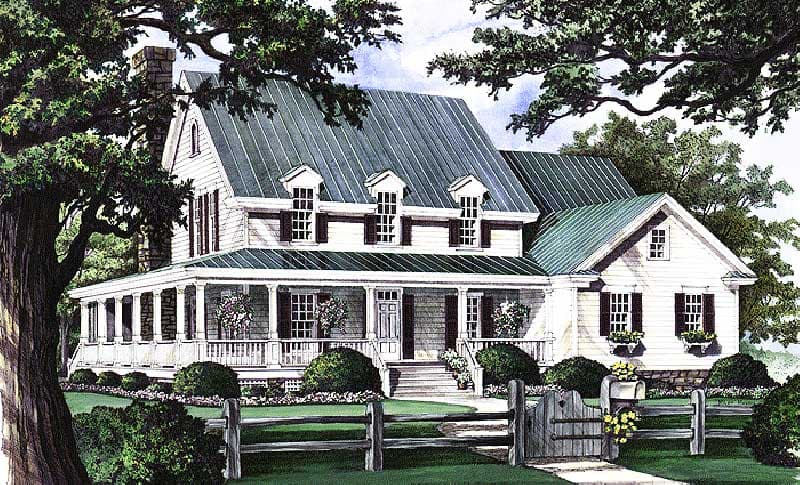Plan 32499WP: Farmhouse Country Classic - Image #15 - Country, Farmhouse, Traditional