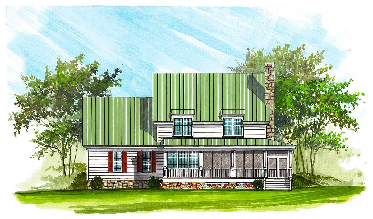 Plan 32499WP: Farmhouse Country Classic - Image #16 - Country, Farmhouse, Traditional