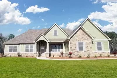 Split Bedroom Craftsman House Plan - 2467 Sq Ft