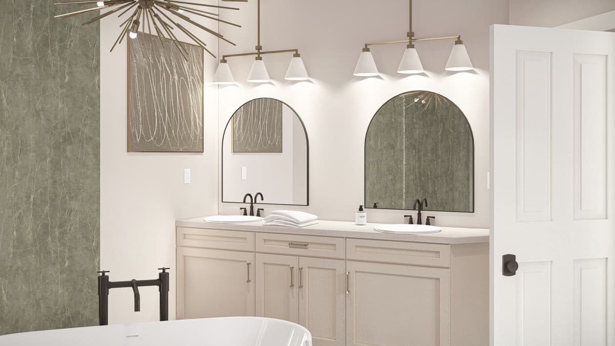 Plan 62644DJ: 4-Bed Craftsman-Style Home Plan with Two-Story Great Room - 2969 SQ Ft - Image #12 - Craftsman, Transitional