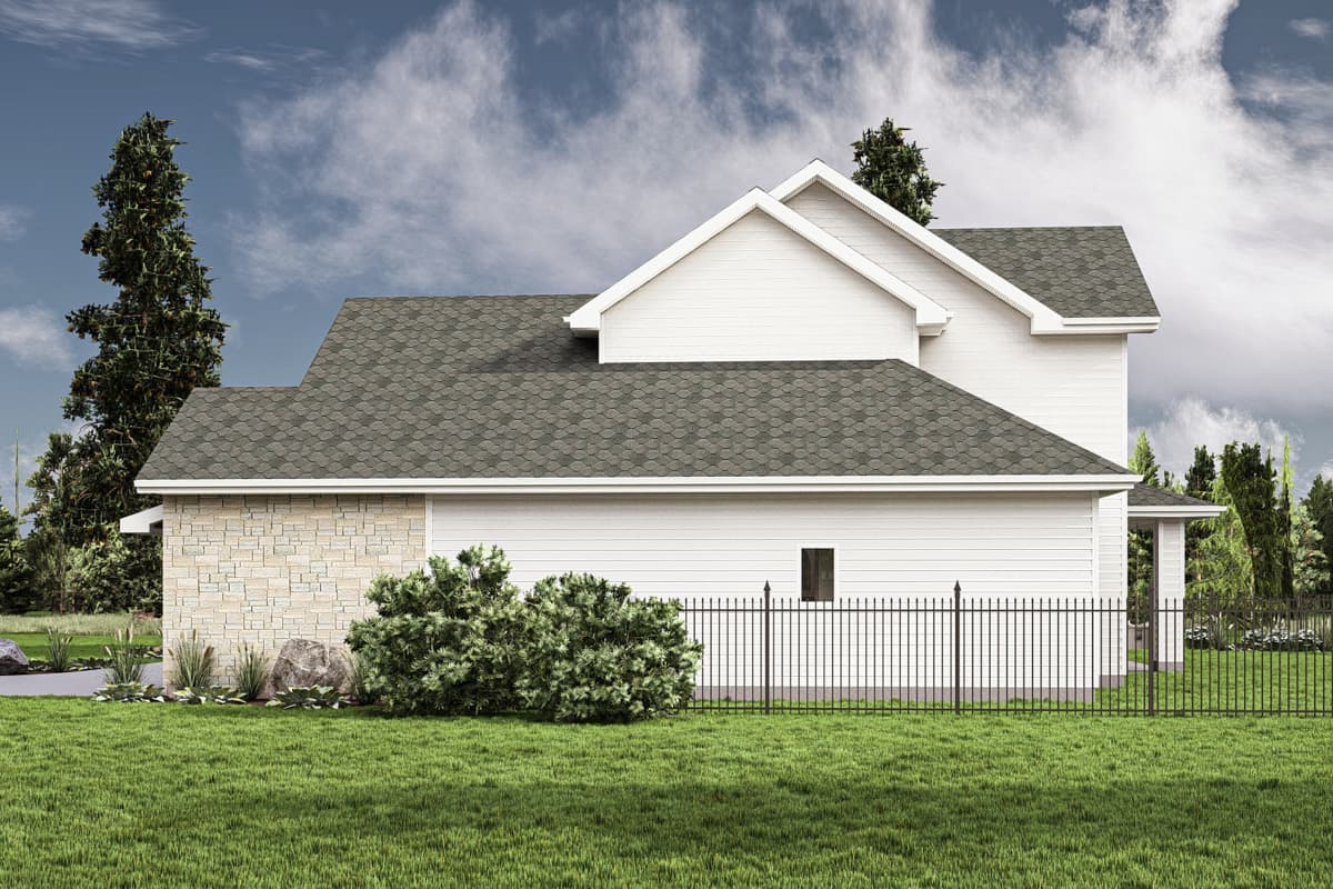 Plan 62644DJ: 4-Bed Craftsman-Style Home Plan with Two-Story Great Room - 2969 SQ Ft - Image #15 - Craftsman, Transitional