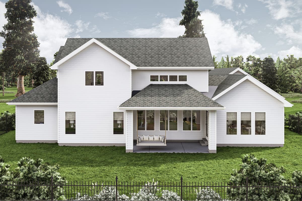 Plan 62644DJ: 4-Bed Craftsman-Style Home Plan with Two-Story Great Room - 2969 SQ Ft - Image #16 - Craftsman, Transitional