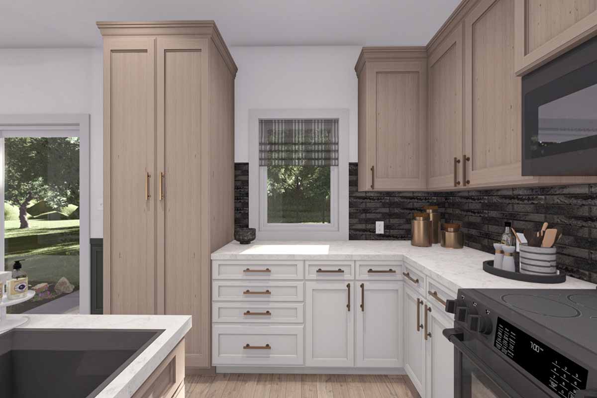 Plan 62645DJ: Split Bedroom Starter Home Plan Under 1200 Sq Ft - Virtual Tour Cover Image - Cottage