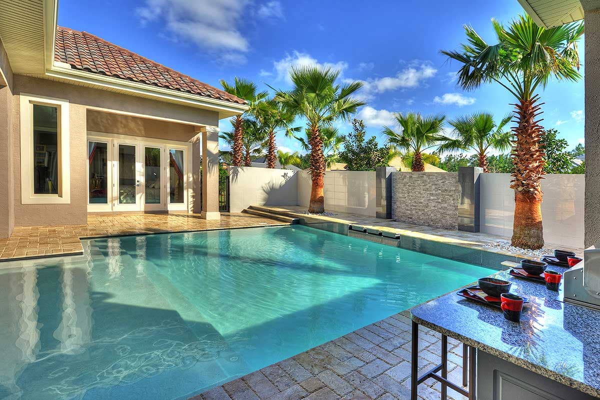 Plan 42834MJ: Florida House Plan with Wonderful Casita - Image #9 - Florida-Style, Mediterranean, Southern, Spanish