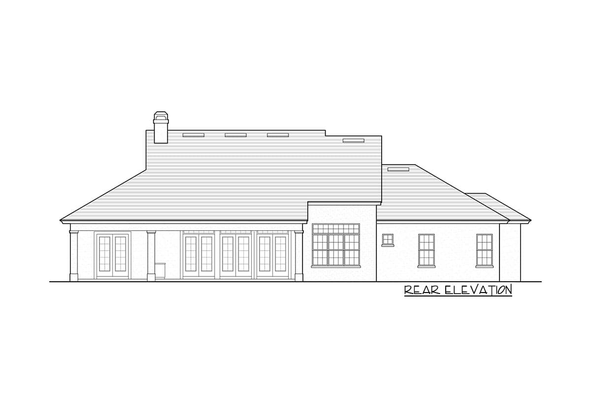 Plan 42837MJ: High-End Southern House Plan - Image #24 - Country, Southern