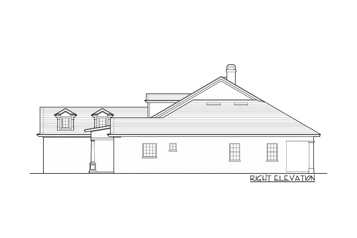Plan 42837MJ: High-End Southern House Plan - Image #25 - Country, Southern