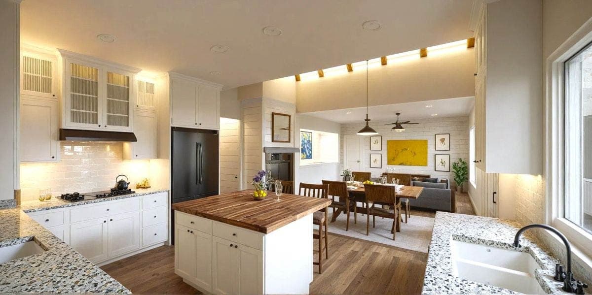 Plan 28907JJ: Flexible Country Farmhouse Plan with Detached Apartment - Image #5 - Country, Farmhouse, Modern Farmhouse, Ranch, Southern