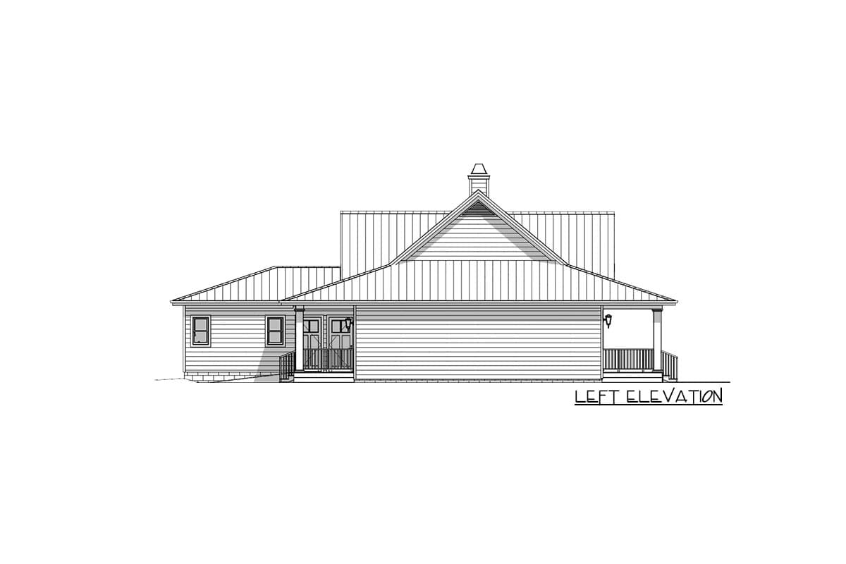 Plan 28907JJ: Flexible Country Farmhouse Plan with Detached Apartment - Image #10 - Country, Farmhouse, Modern Farmhouse, Ranch, Southern
