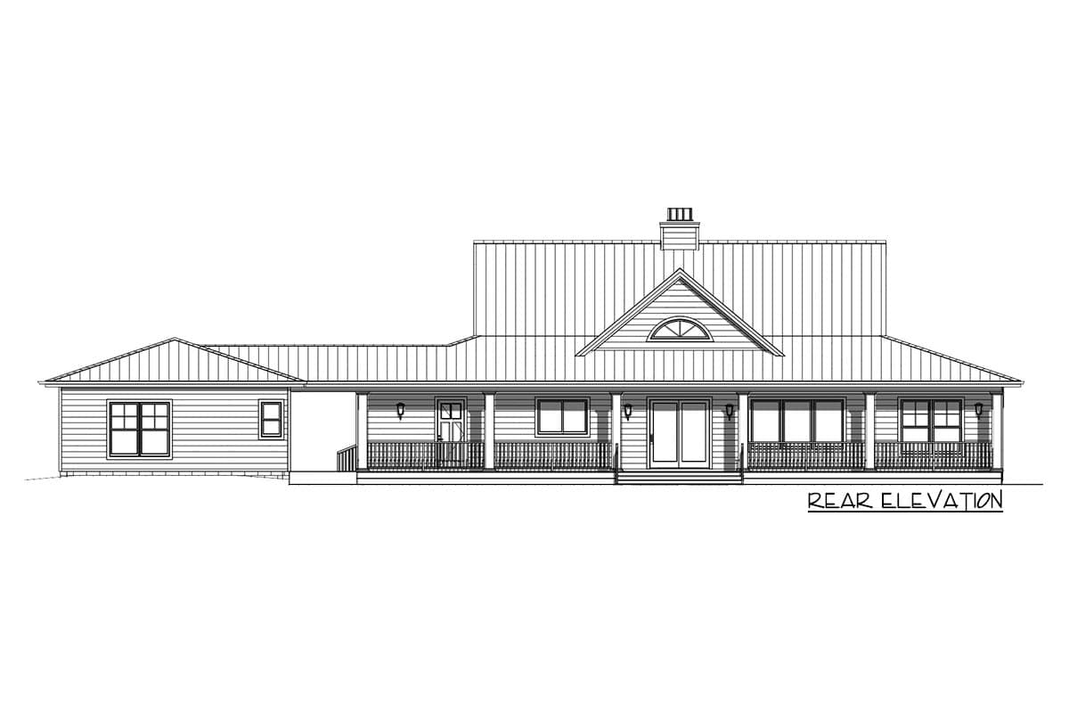 Plan 28907JJ: Flexible Country Farmhouse Plan with Detached Apartment - Image #11 - Country, Farmhouse, Modern Farmhouse, Ranch, Southern