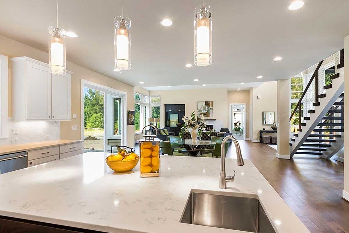 Plan 23628JD: Modern House Plan with Options - Image #11 - Modern, Northwest