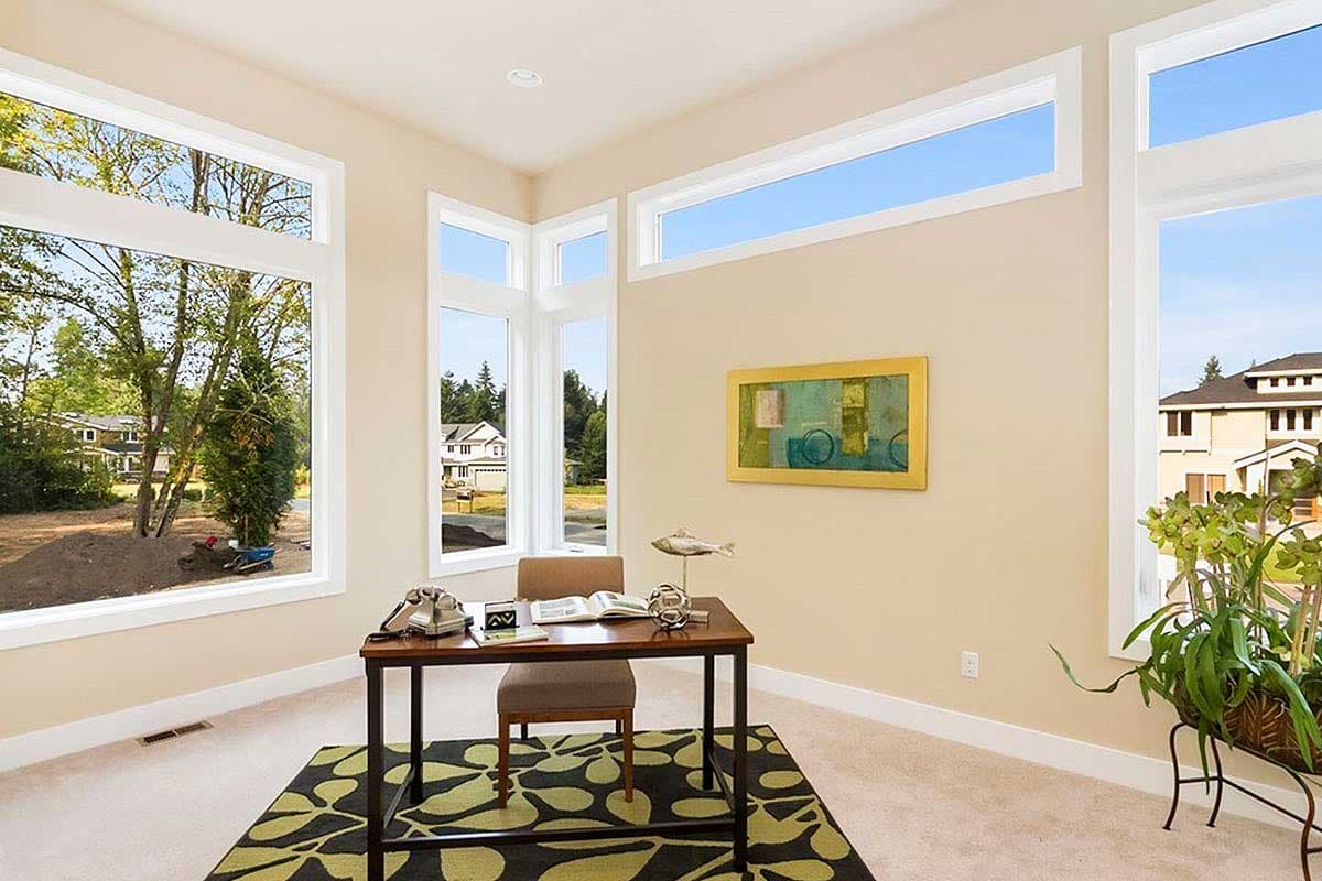 Plan 23628JD: Modern House Plan with Options - Image #12 - Modern, Northwest