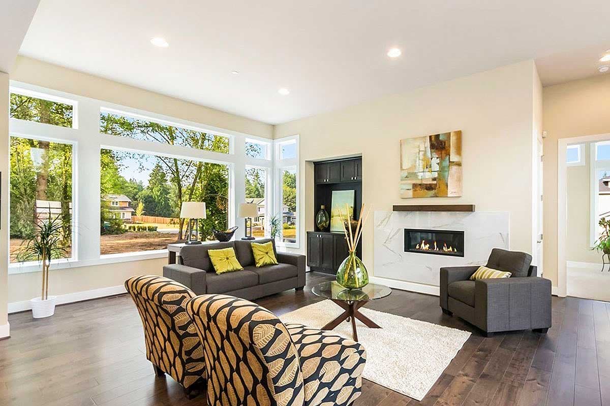 Plan 23628JD: Modern House Plan with Options - Image #5 - Modern, Northwest