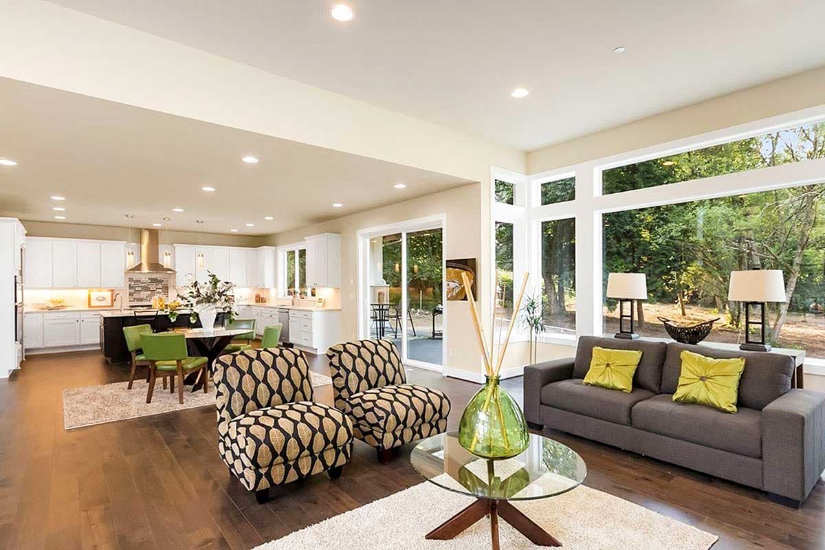 Plan 23628JD: Modern House Plan with Options - Image #7 - Modern, Northwest