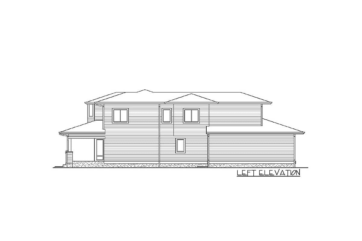 Plan 23628JD: Modern House Plan with Options - Image #28 - Modern, Northwest