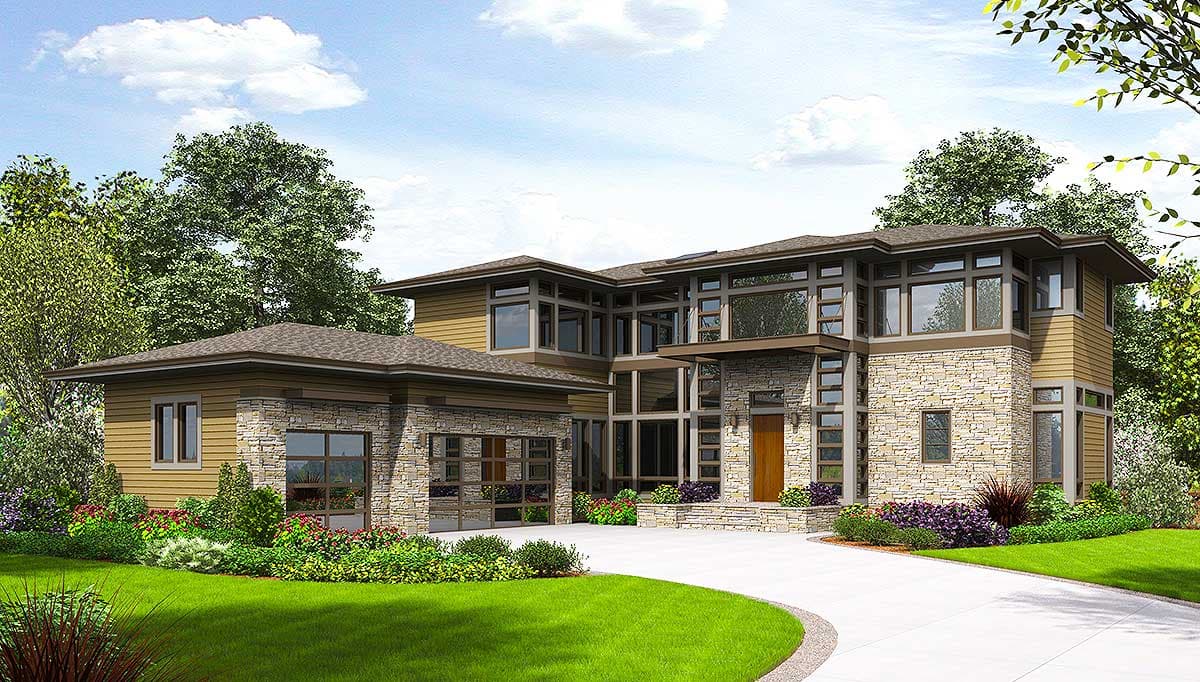 Plan 23633JD: 4 Bed Modern with Open Floor Plan - Image #32 - Modern, Northwest