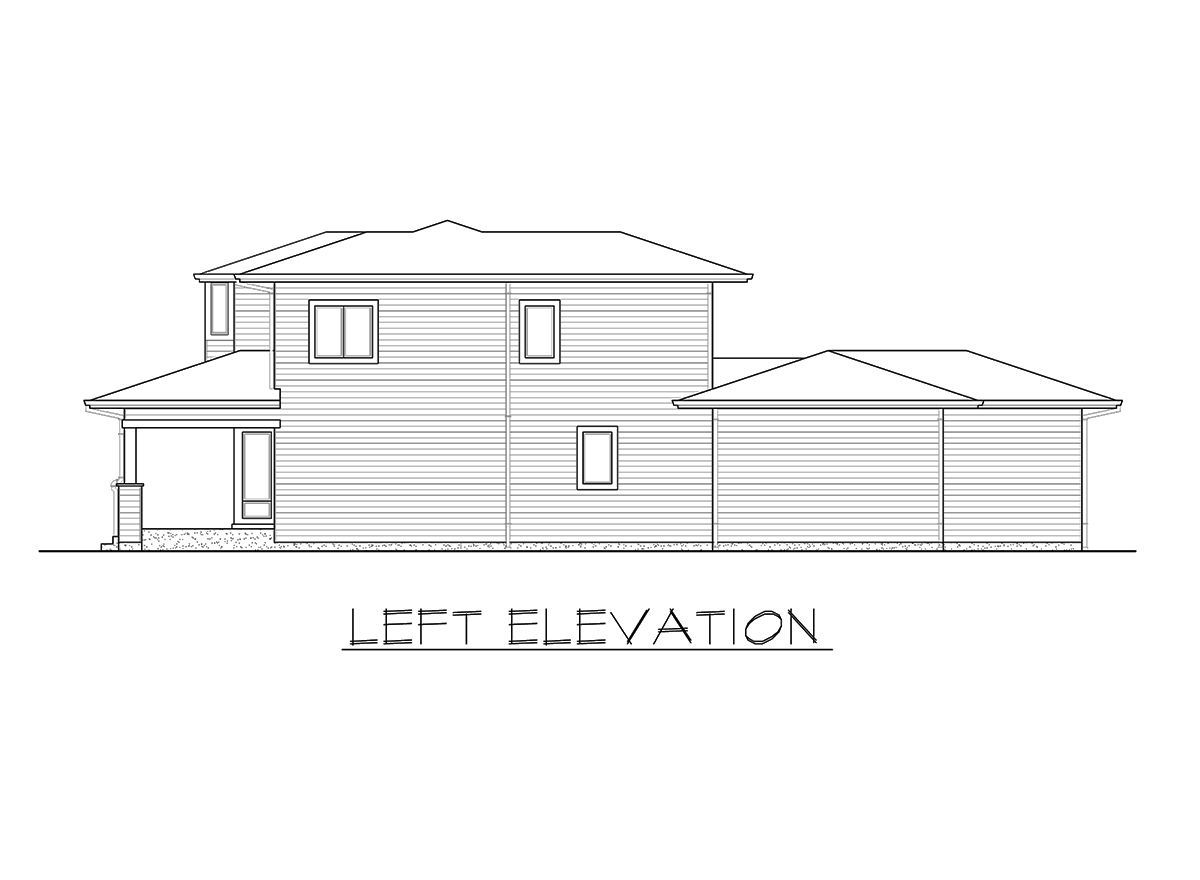 Plan 23633JD: 4 Bed Modern with Open Floor Plan - Image #34 - Modern, Northwest