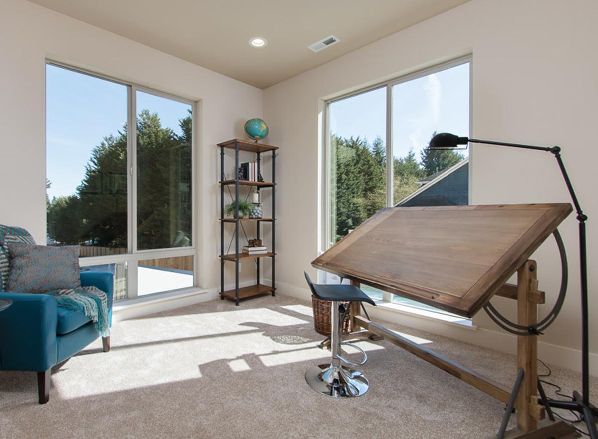 Plan 23634JD: Northwest House Plan with Drive-Under Garage - Image #6 - Contemporary, Modern, Northwest