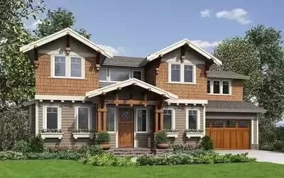 Visually Appealing Craftsman House Plan