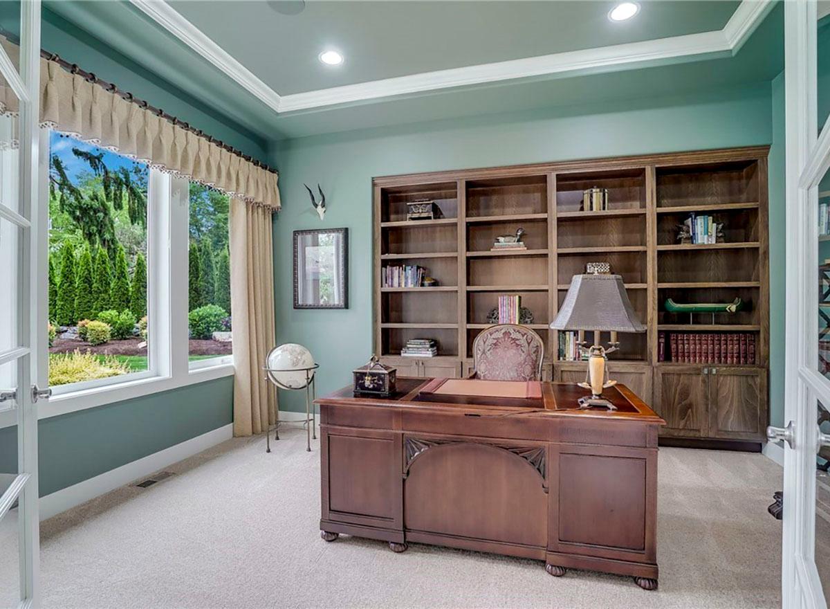 Plan 23637JD: Richly Detailed Craftsman House Plan with Angled 3-Car Garage - Image #27 - Craftsman, Mountain, New American, Rustic