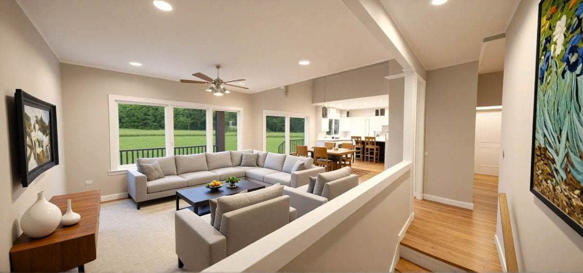 Plan 28905JJ: Flexible Country House Plan with Basement - 2058 Sq Ft - Image #4 - Country, Farmhouse, Ranch, Southern, Traditional