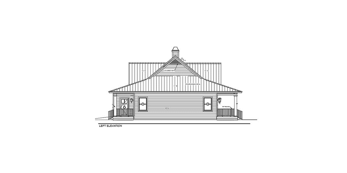 Plan 28905JJ: Flexible Country House Plan with Basement - 2058 Sq Ft - Image #7 - Country, Farmhouse, Ranch, Southern, Traditional