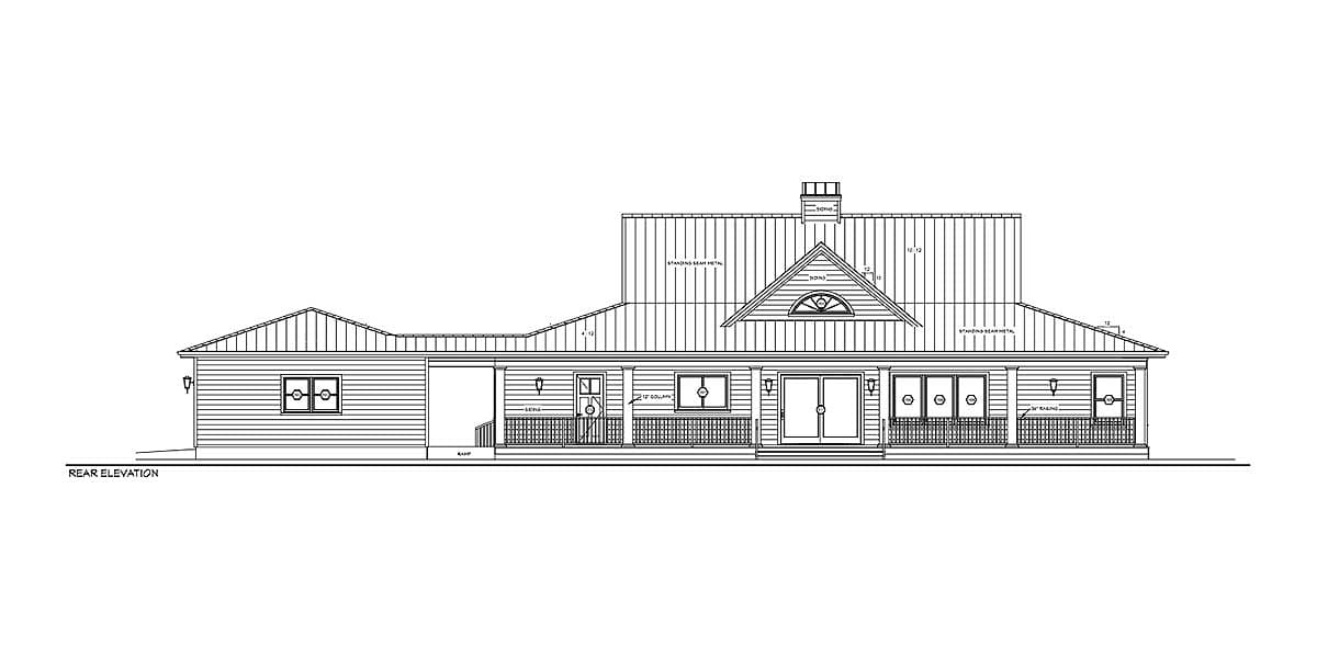 Plan 28905JJ: Flexible Country House Plan with Basement - 2058 Sq Ft - Image #8 - Country, Farmhouse, Ranch, Southern, Traditional