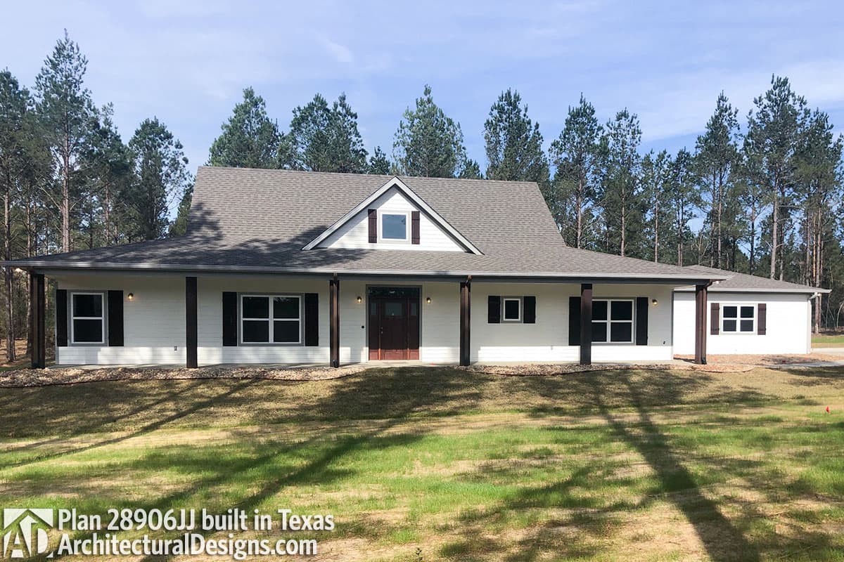 build gallery item - House Plan 28906JJ comes to life in Texas