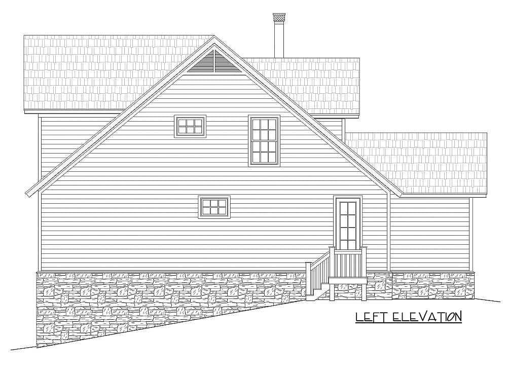 Plan 68415VR: For the View Lot with Room to Grow - Image #6 - Mountain