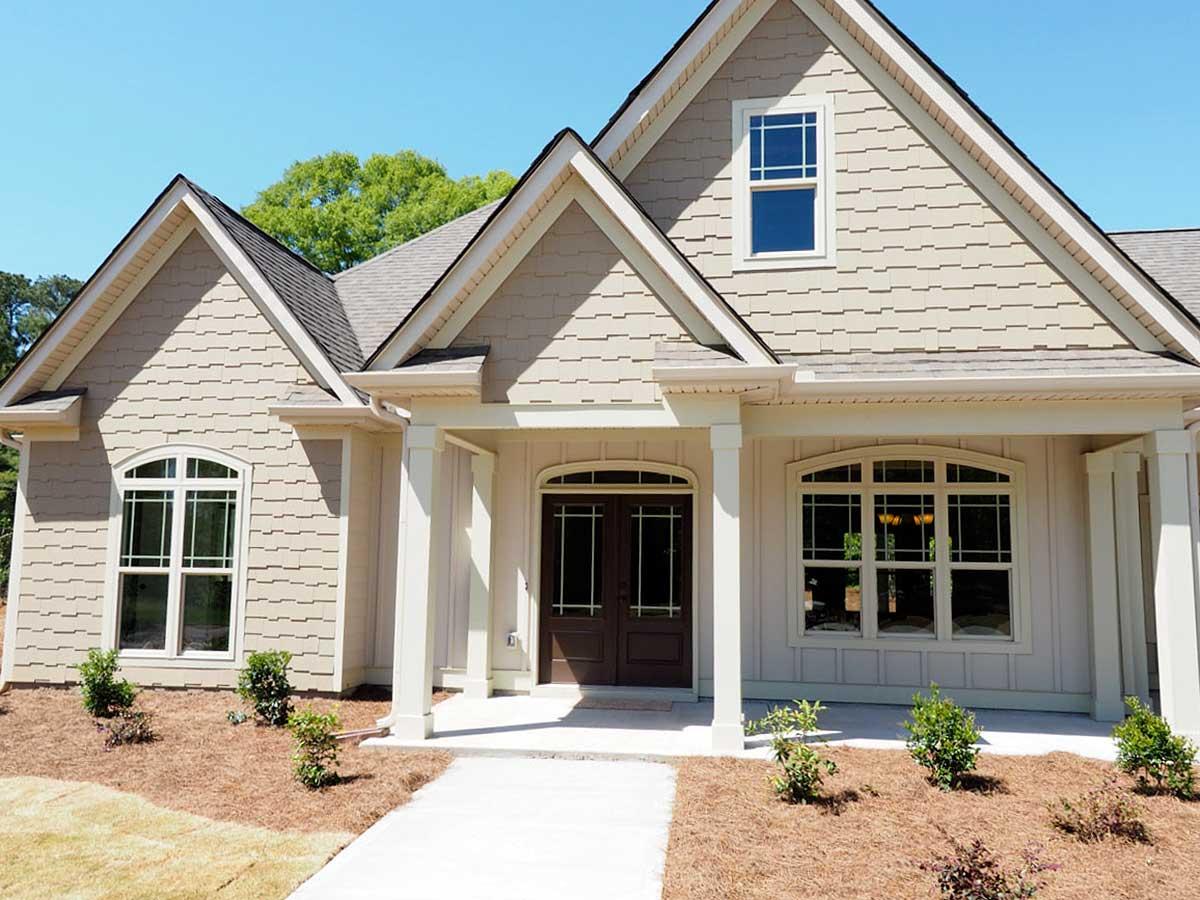 Plan 36074DK: Split Craftsman House Plan with Expansion Space and an Angled Garage - 3061 Sq Ft - Image #5 - Country, Craftsman