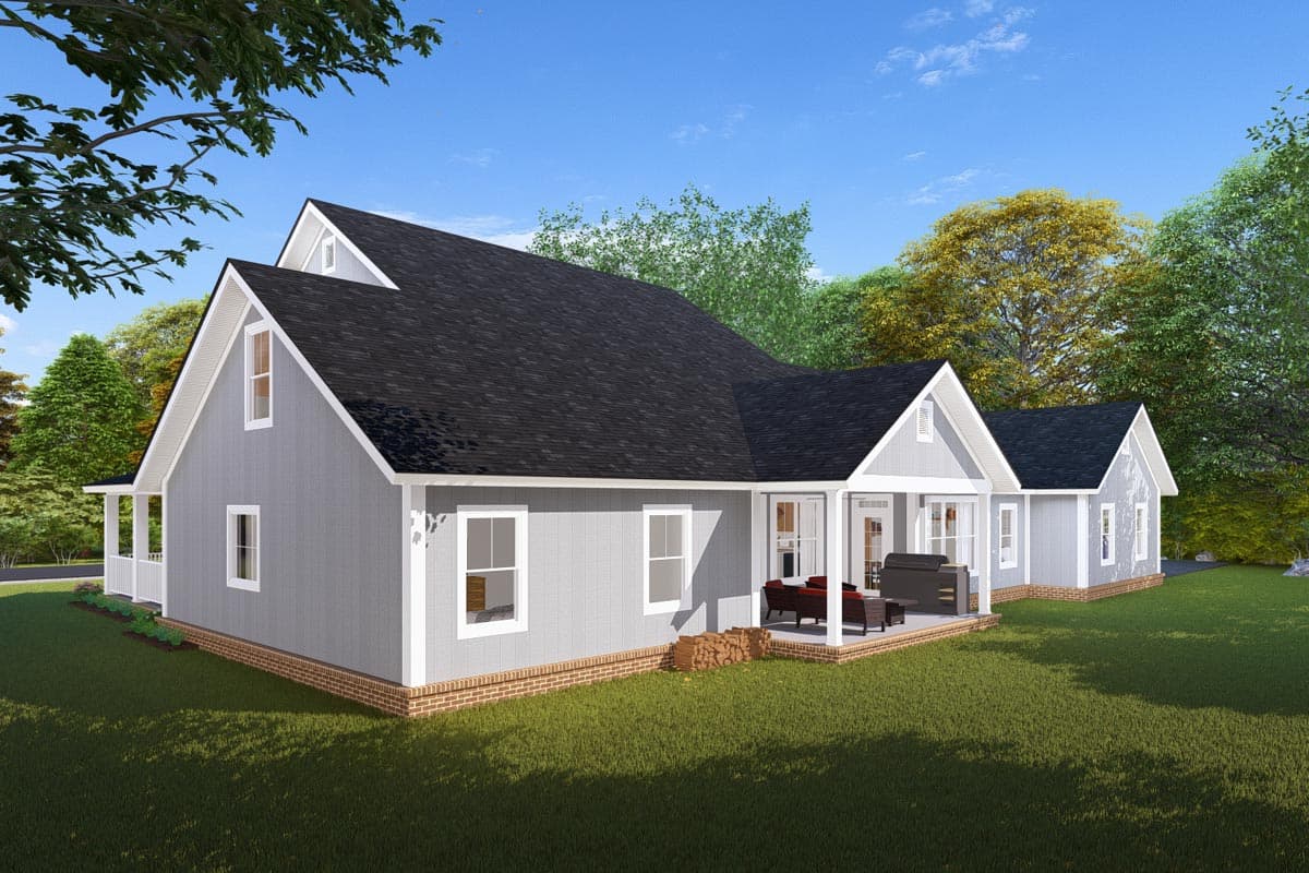 Plan 52269WM: Expanded Farmhouse Plan with 3 or 4 Beds - 2796 Sq Ft - Image #31 - Country, Farmhouse