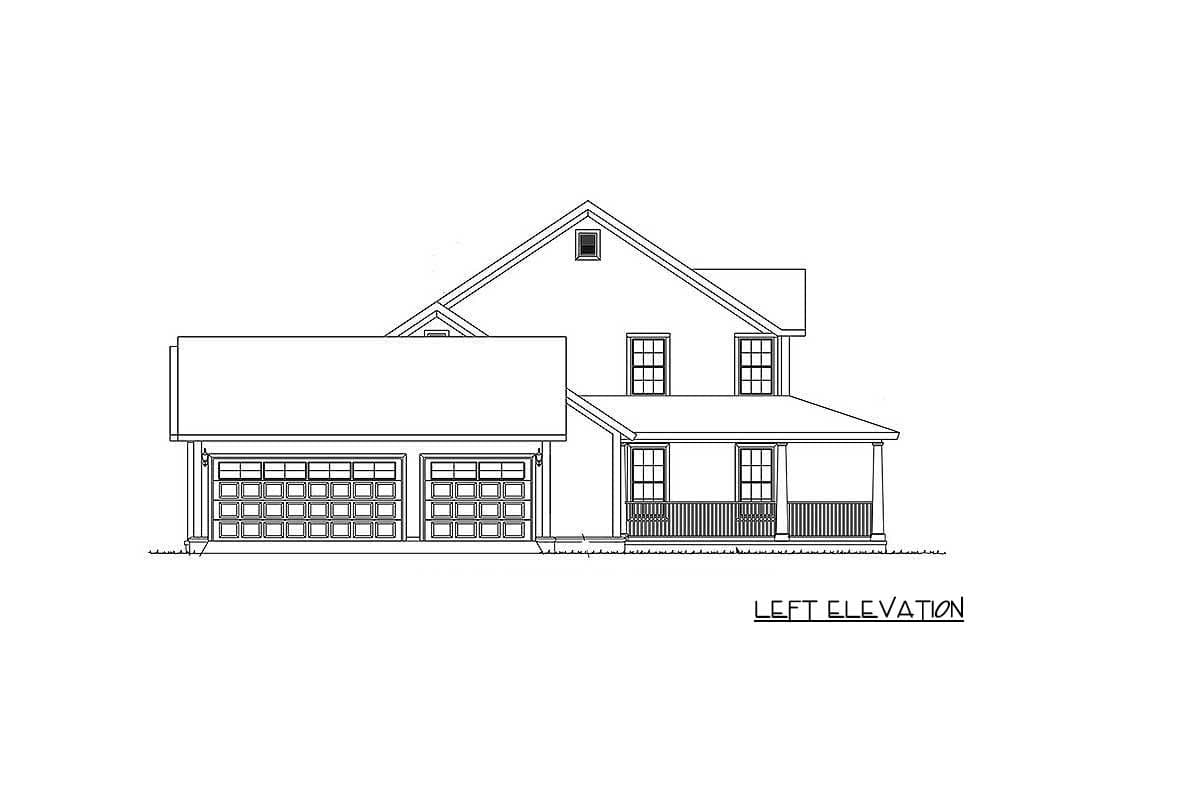 Plan 52269WM: Expanded Farmhouse Plan with 3 or 4 Beds - 2796 Sq Ft - Image #49 - Country, Farmhouse