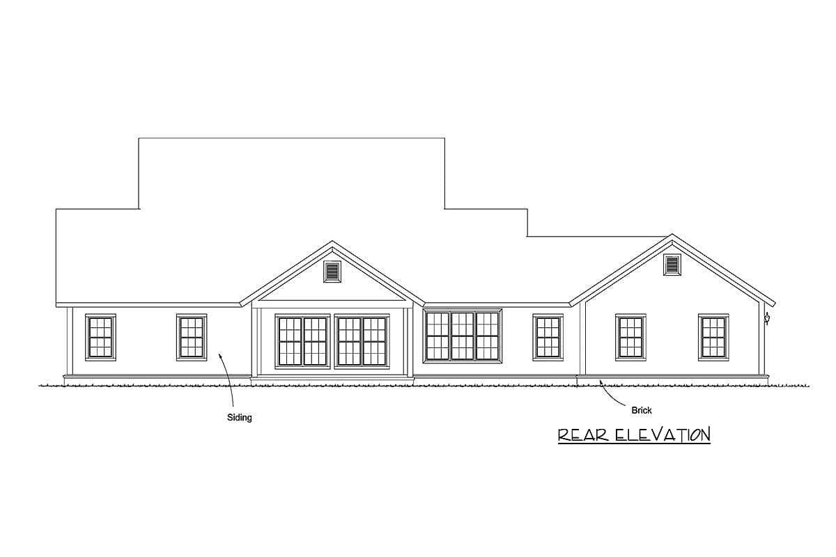 Plan 52269WM: Expanded Farmhouse Plan with 3 or 4 Beds - 2796 Sq Ft - Image #48 - Country, Farmhouse