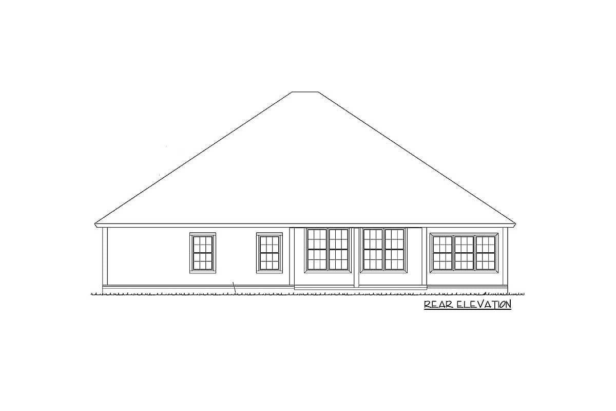 Plan 52274WM: Southern House Plan with Open Layout - 2425 Sq Ft - Image #19 - Southern, Traditional