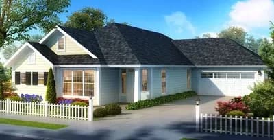 Attractive Cottage House Plan