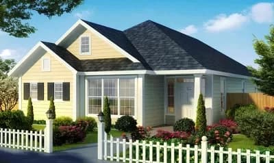 Narrow Lot Cottage House Plan