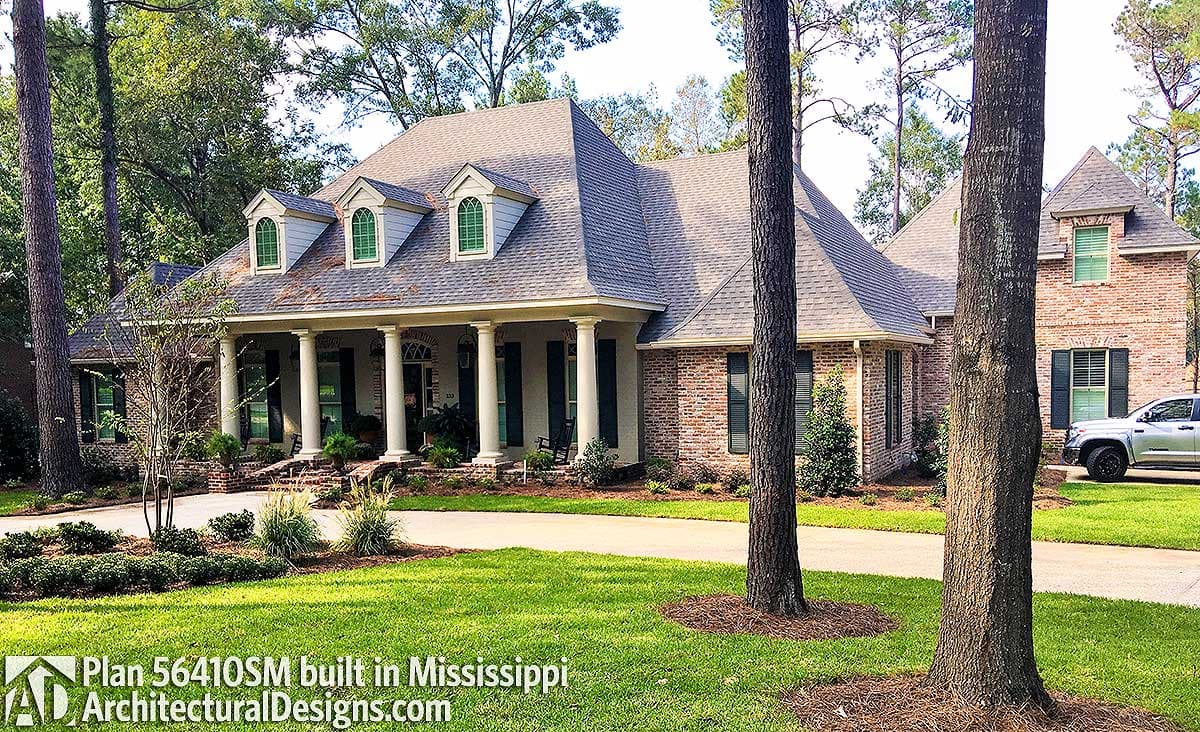 Plan 56410SM: Luxurious Acadian House Plan with Optional Bonus Room - 3851 Sq Ft - Image #8 - Acadian, French Country, Louisiana-Style, Southern