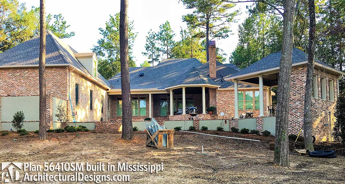 Plan 56410SM: Luxurious Acadian House Plan with Optional Bonus Room - 3851 Sq Ft - Image #9 - Acadian, French Country, Louisiana-Style, Southern