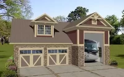 Carriage House Apartment with RV Garage