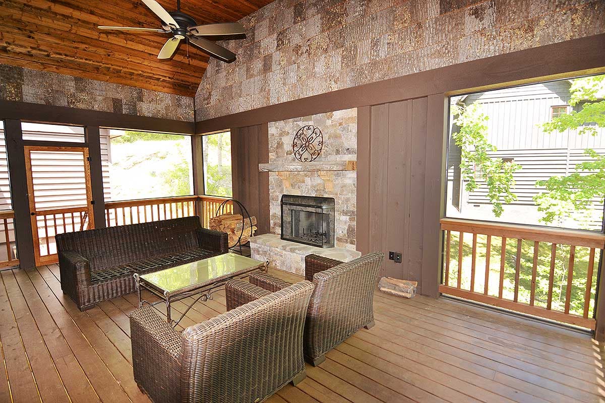 Plan 29885RL: Country House Plan with 3 Porches and an Optional Finished Lower Level - Image #24 - Cottage, Country, Mountain, Rustic, Vacation